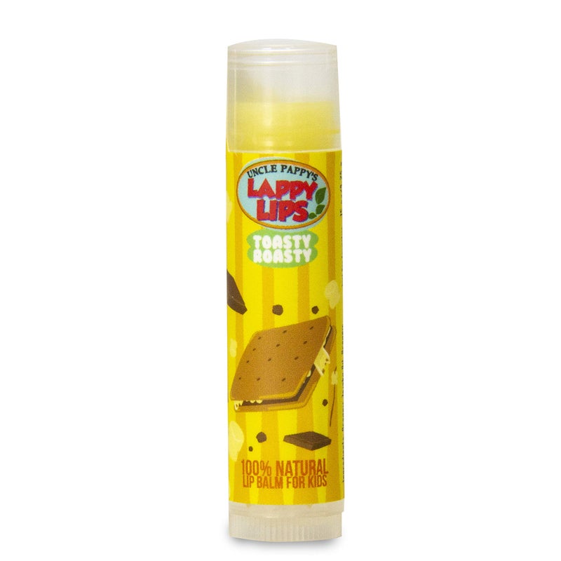 Just bee Lappy Lips Organic 100% Natural, Lip Balm Chap stick for Kids, Toddlers (4 flavors) - Organic Essential Oil - for Dry Chapped Lips to Restore and Heal and Make Kids Happy - Image 2